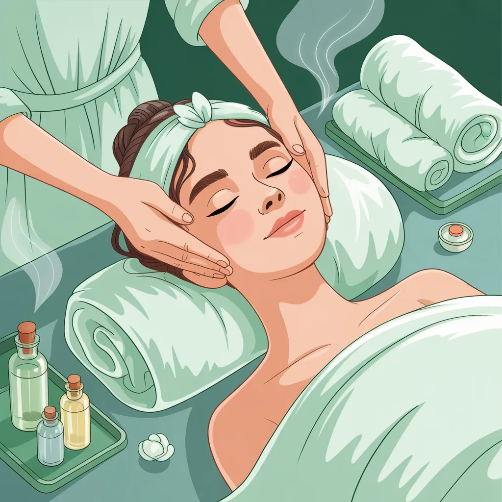 Gezichtsmassage behandeling