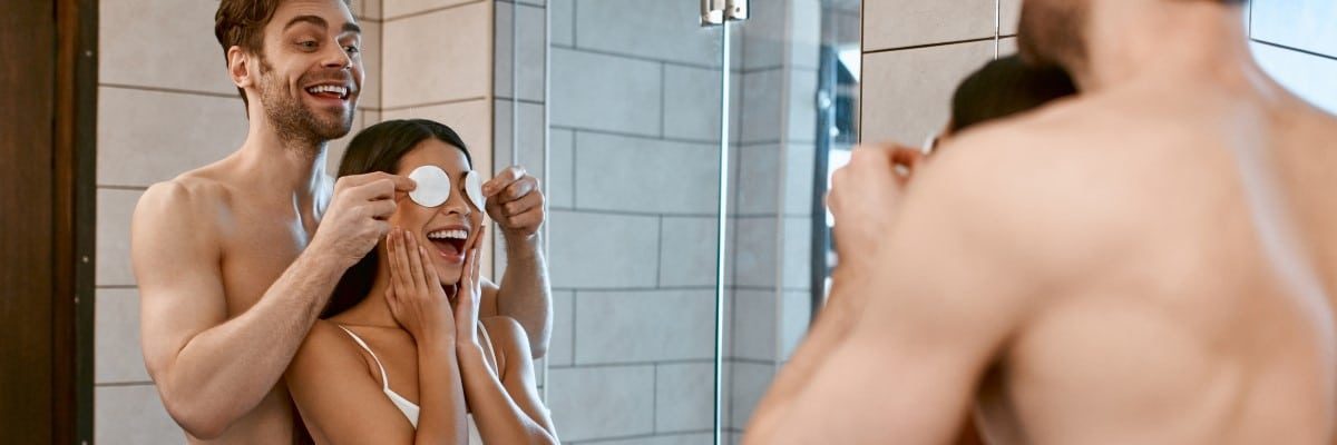 Skincare routine mannen vrouwen